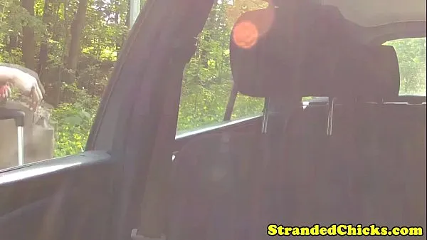 Titta på Innocent hitchhiking teen from russia car sex power-videor