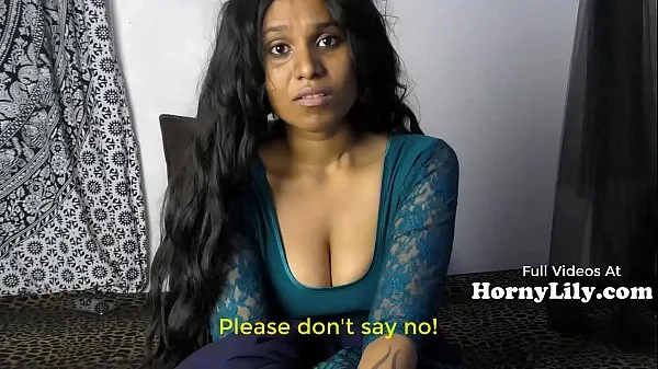 Bored Indian Housewife begs for threesome in Hindi with Eng subtitles 전력 동영상 보기