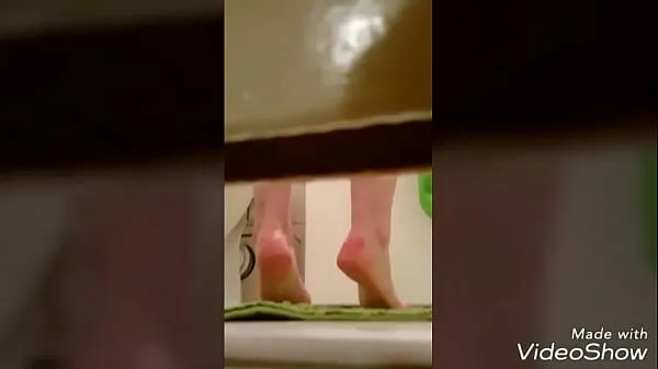 Bekijk Voyeur twins shower roommate spy krachtvideo's