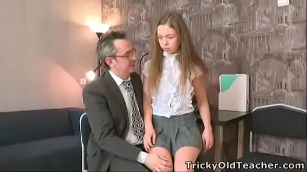 Watch Tricky Old Teacher - Sara looks so innocent power Videos