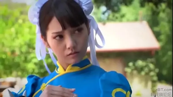 Se Chun li cosplay interracial power-videoer
