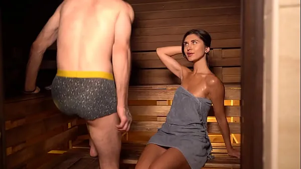 Watch It was already hot in the bathhouse, but then a stranger came in power Videos