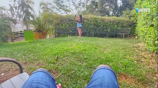 Watch Fucking in the park I take off the condom power Videos